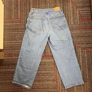 Madewell Perfect Vintage wide leg crop Jean